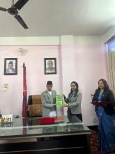 प्रतिवेदन पेश